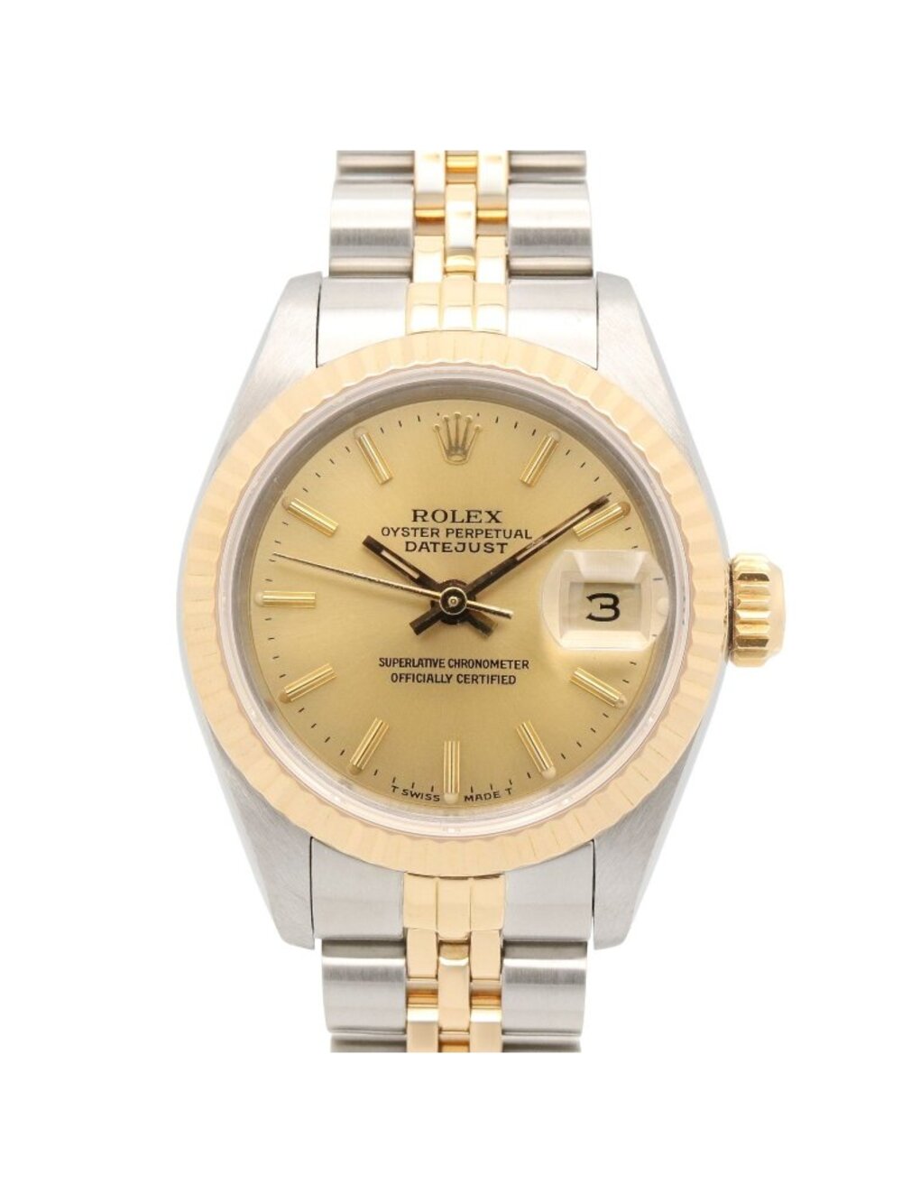 Rolex Watch Datejust Number 18K Stainless Steel